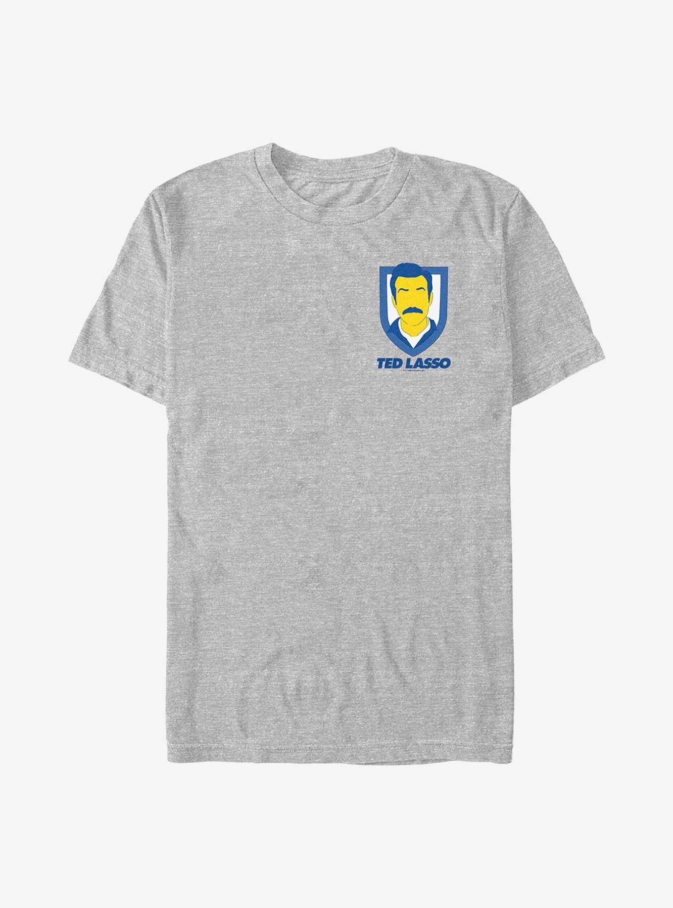 Ted Lasso Shield T-shirt, ATH HTR, hi-res