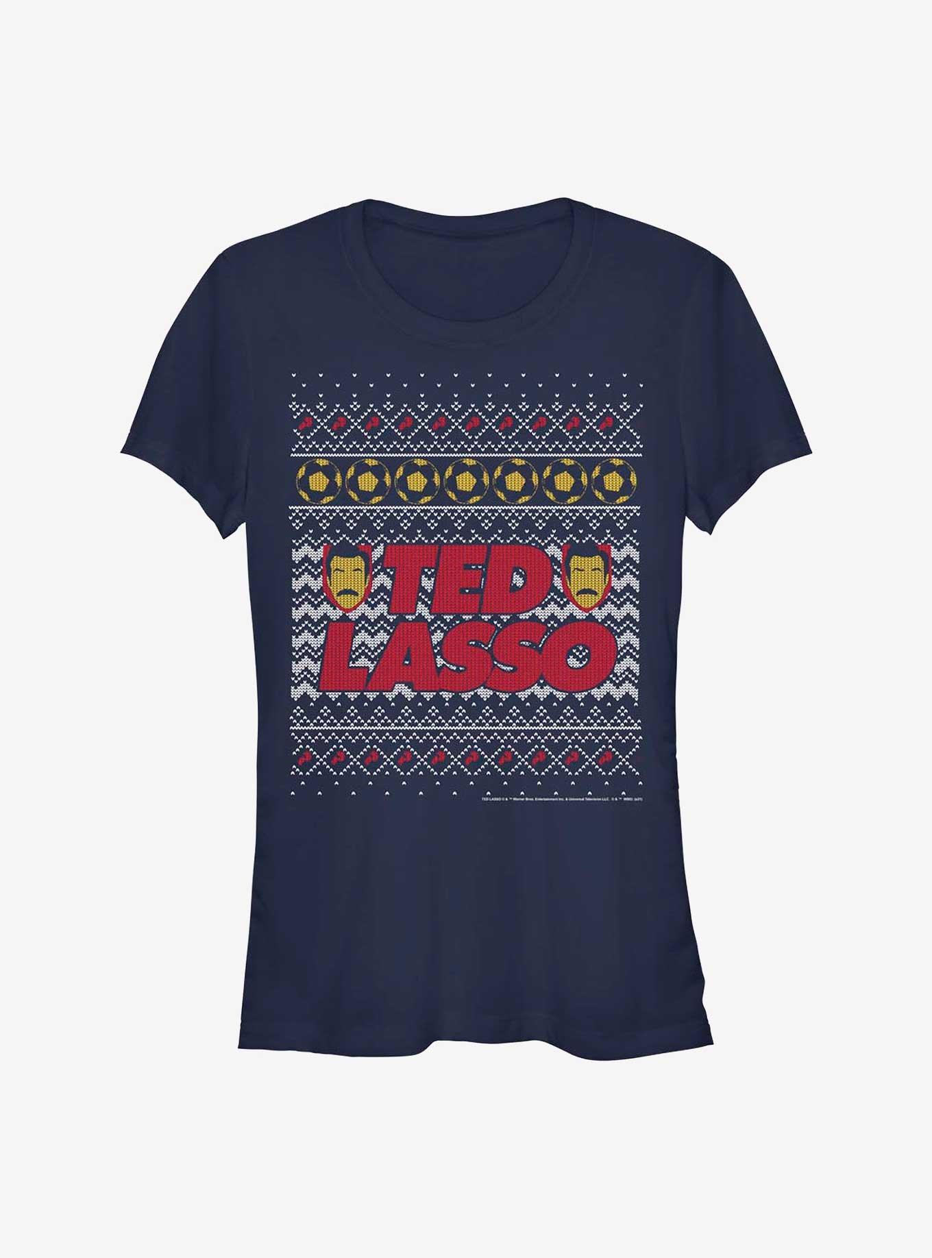 Ted Lasso Ugly Sweater Girls T-Shirt, , hi-res