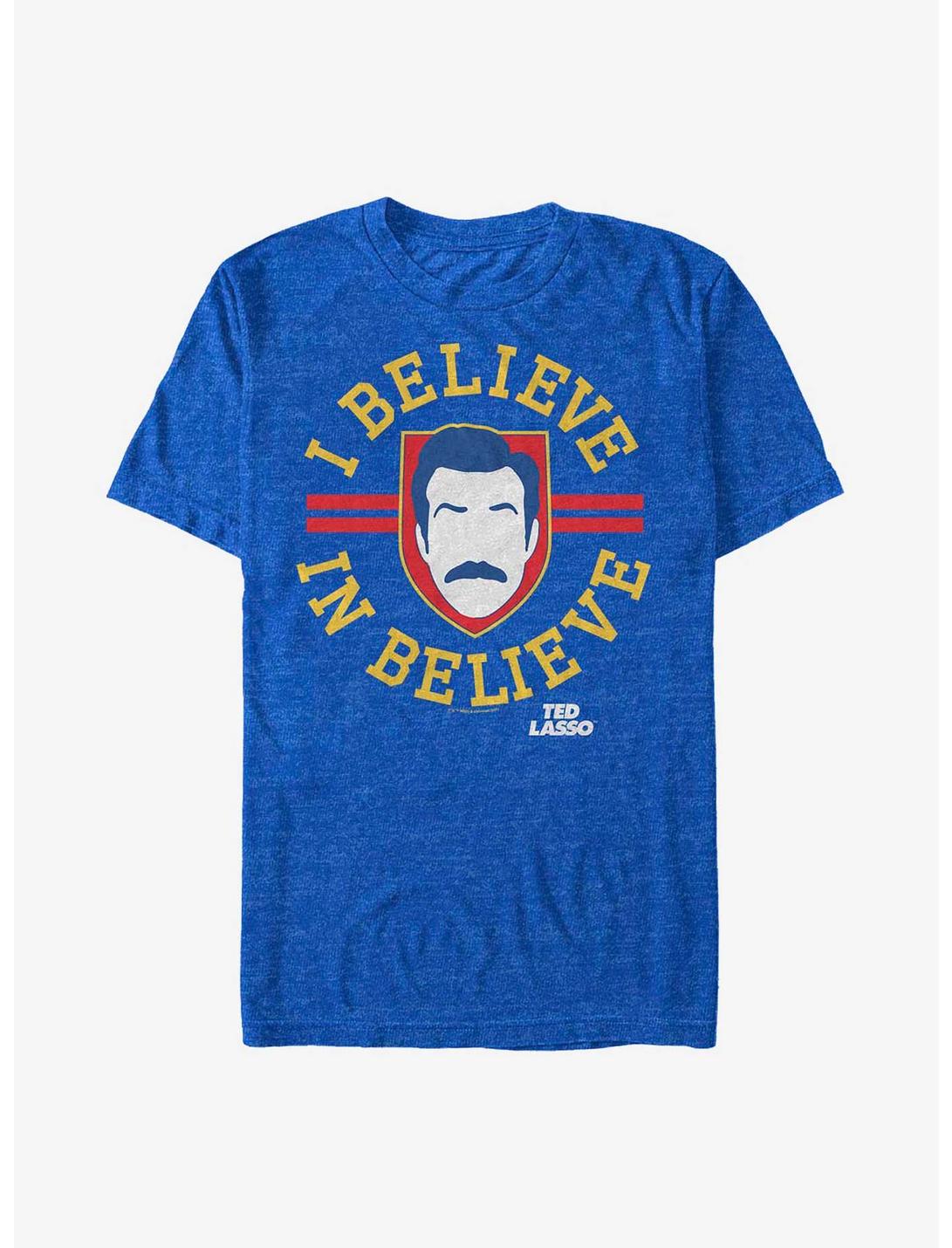 Ted Lasso Believe In Believe Shield T-Shirt, ROY HTR, hi-res