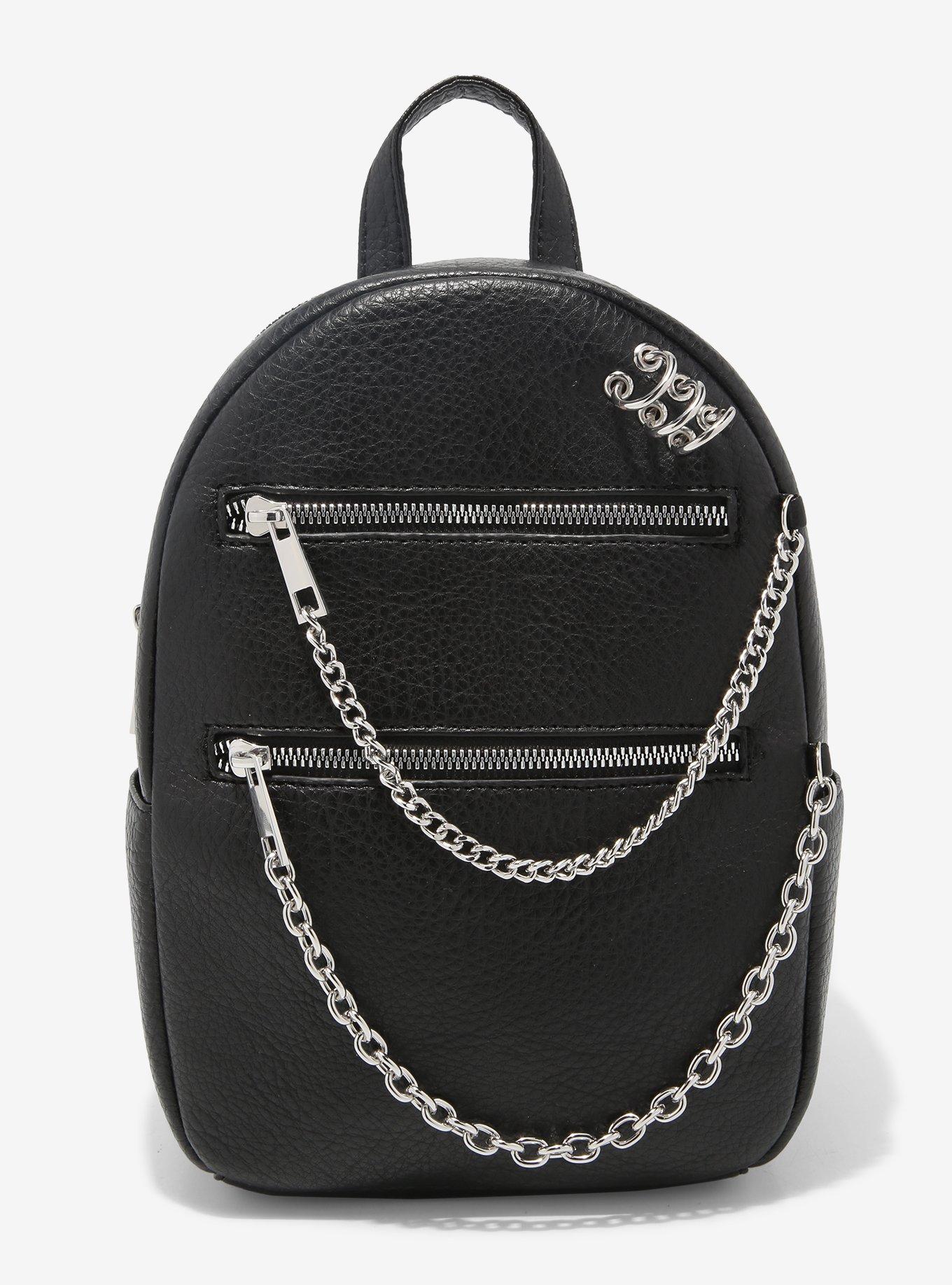 Mini backpack with chain sale