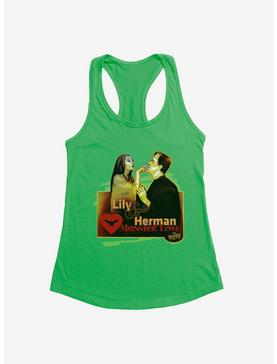 The Munsters Lily & Herman Monster Love Girls Tank, , hi-res