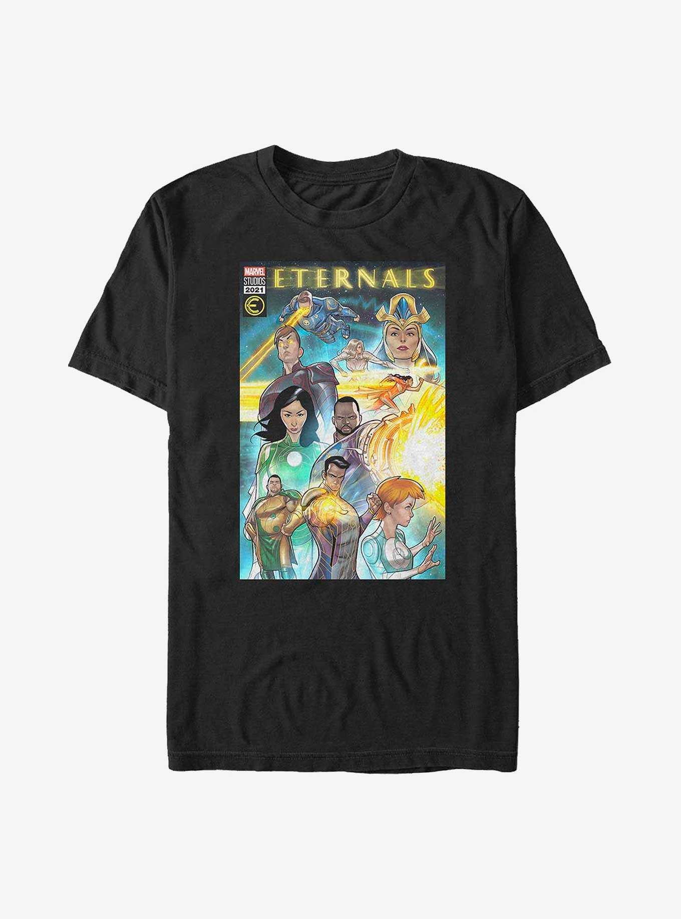 Marvel The Eternals Comic Book Cover T-Shirt, , hi-res