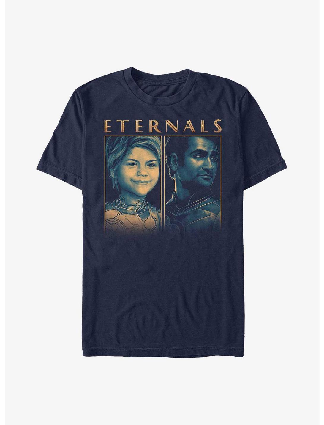 Marvel The Eternals Kingo & Sprite T-Shirt, NAVY, hi-res