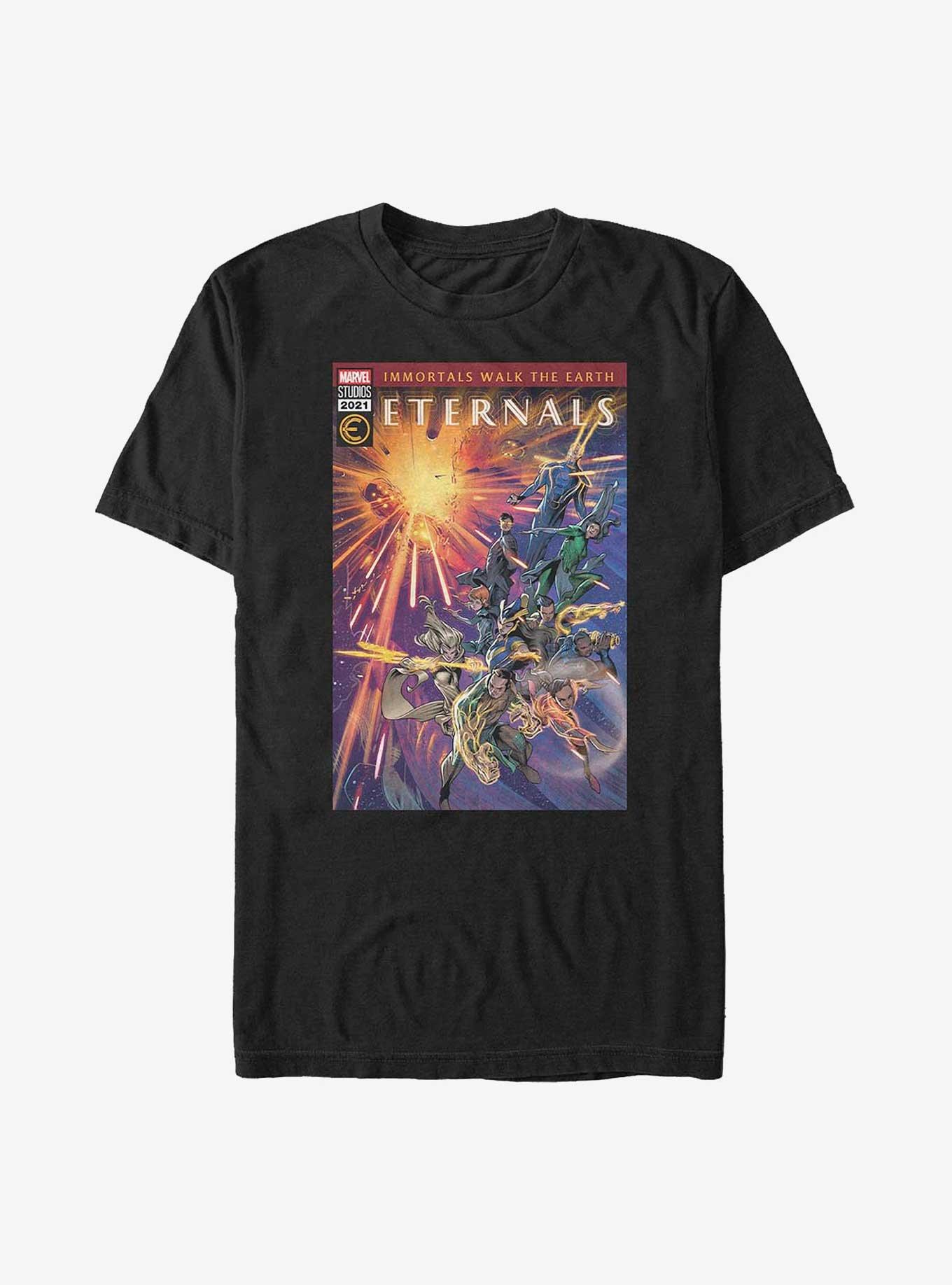 Marvel The Eternals Immortals Walk The Earth Issue T-Shirt, , hi-res
