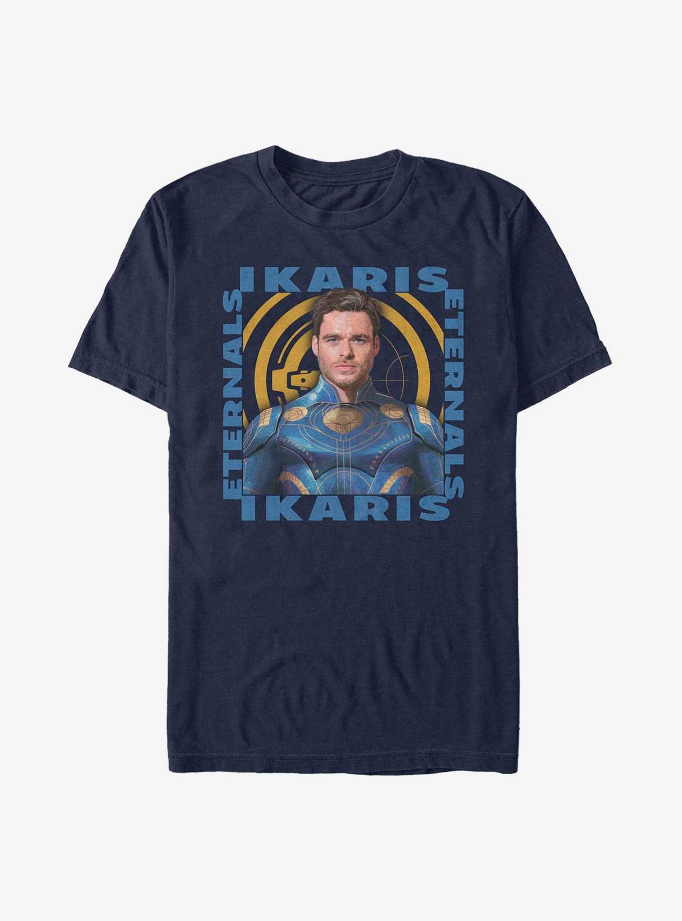 Marvel The Eternals Ikaris Hero Box T-Shirt, NAVY, hi-res