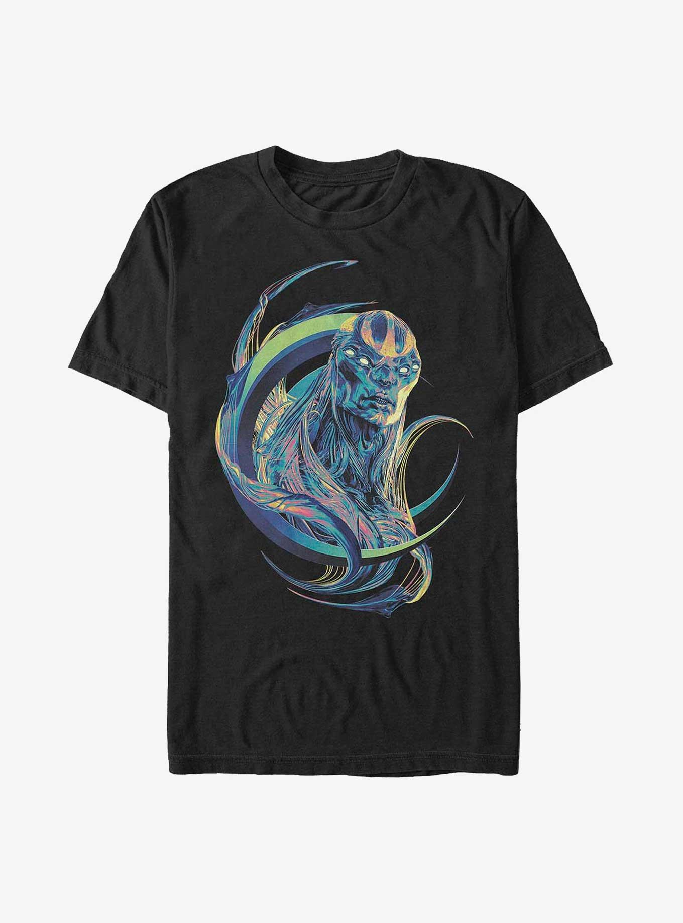 Marvel The Eternals Kro Multicolor T-Shirt, BLACK, hi-res
