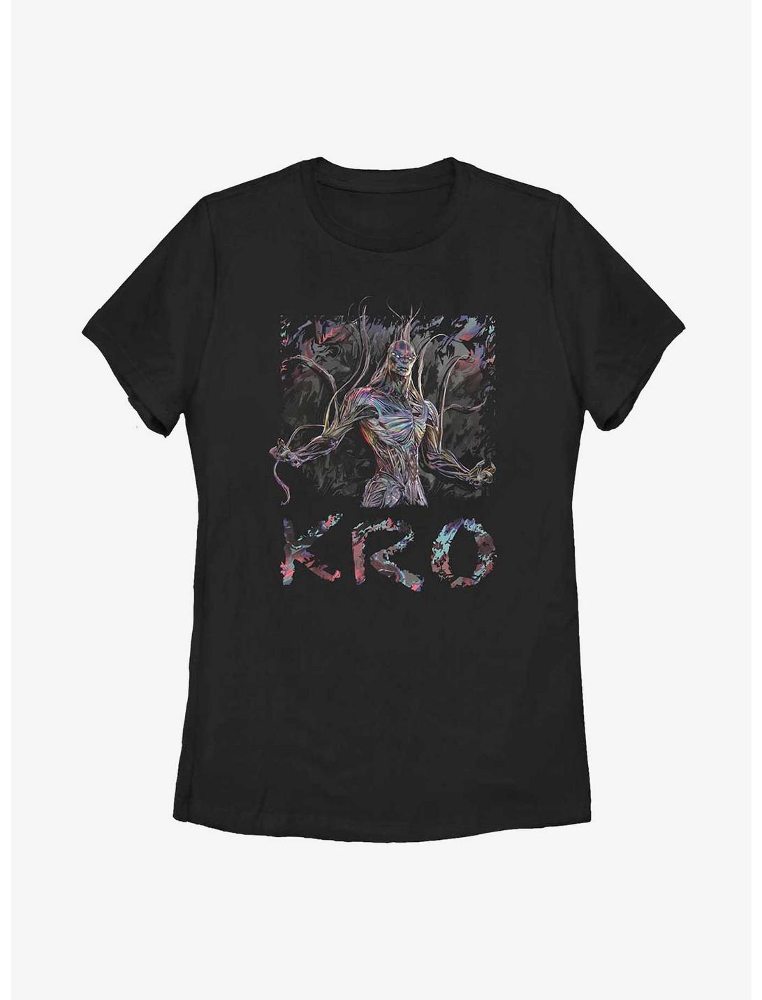 Marvel The Eternals Camo Kro Womens T-Shirt, BLACK, hi-res