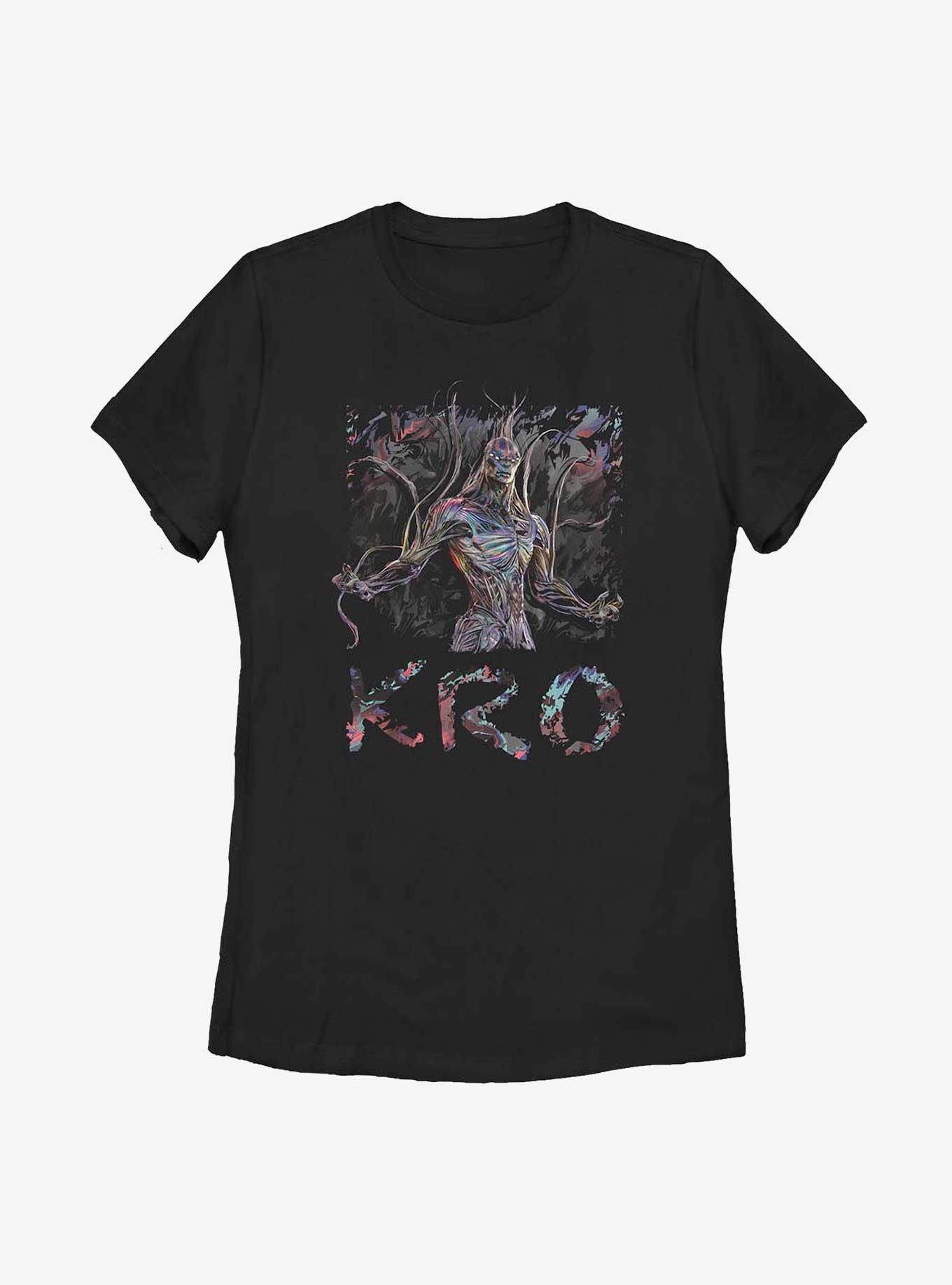Marvel The Eternals Camo Kro Womens T-Shirt, BLACK, hi-res