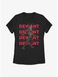 Marvel The Eternals Kro Deviant Repeating Womens T-Shirt, BLACK, hi-res
