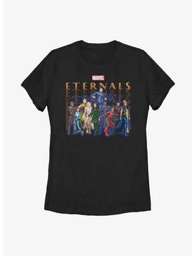 Marvel The Eternals Repeating Group Womens T-Shirt, , hi-res