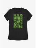 Marvel The Eternals Green Kro Deviant Womens T-Shirt, BLACK, hi-res
