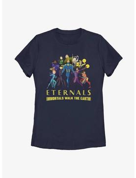 Marvel The Eternals Cartoon Group Shot Womens T-Shirt, , hi-res