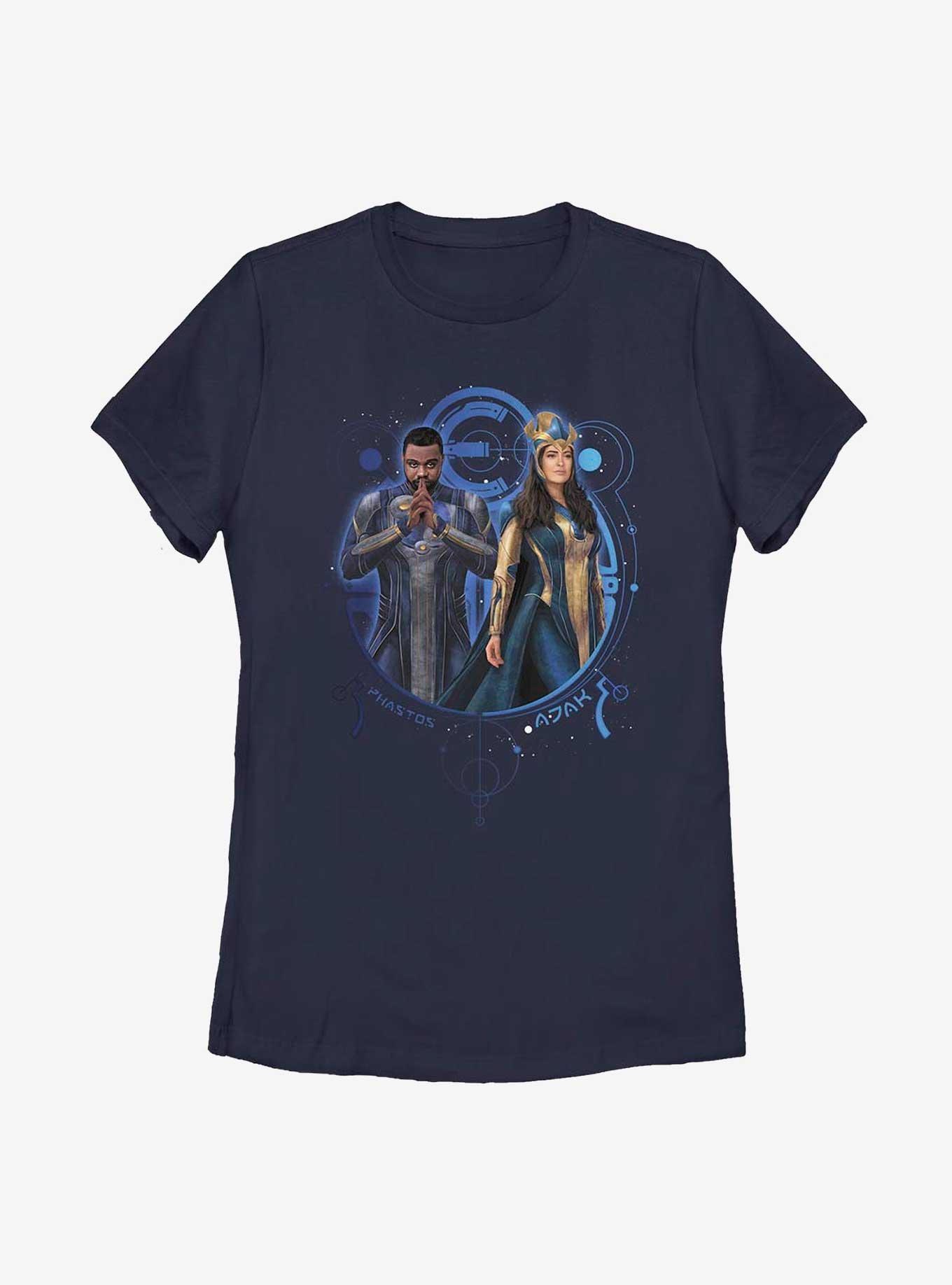 Marvel The Eternals Phastos & Ajak Duo Womens T-Shirt, , hi-res