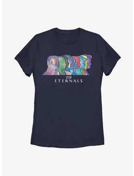 Marvel The Eternals Silhouette Head Lineup Womens T-Shirt, , hi-res