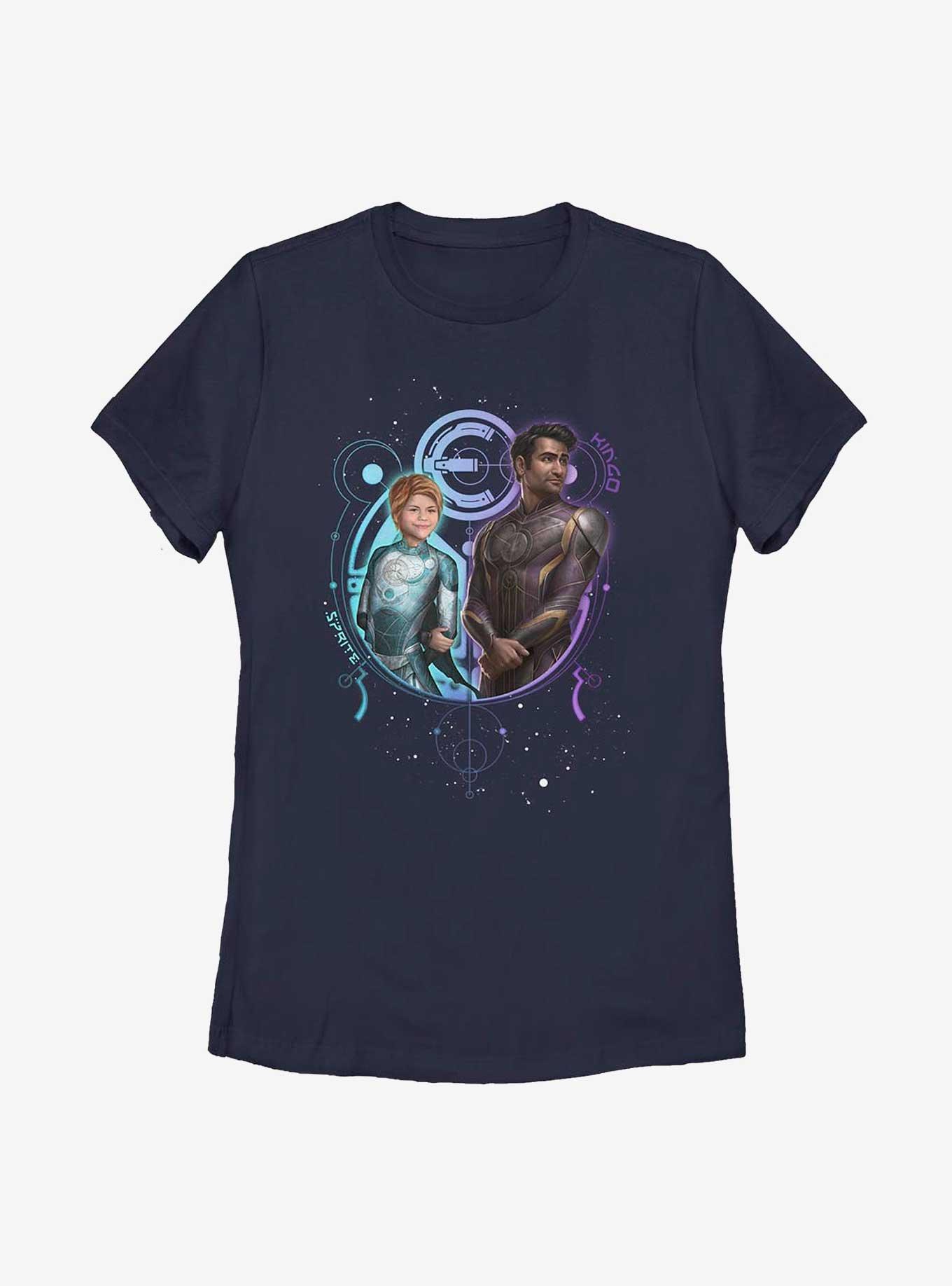 Marvel The Eternals Sprite & Kingo Duo Womens T-Shirt, , hi-res