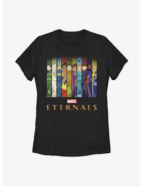 Marvel The Eternals Vertical Box Ups Womens T-Shirt, , hi-res
