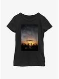 Marvel The Eternals Horizon Poster Girls Youth T-Shirt, BLACK, hi-res