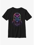 Marvel The Eternals Kro Devious Face Youth T-Shirt, BLACK, hi-res