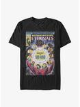 Marvel Eternals Old-School Comic Book Cover T-Shirt, BLACK, hi-res
