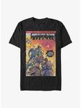 Marvel Eternals Vintage Style Comic Book Cover T-Shirt, BLACK, hi-res