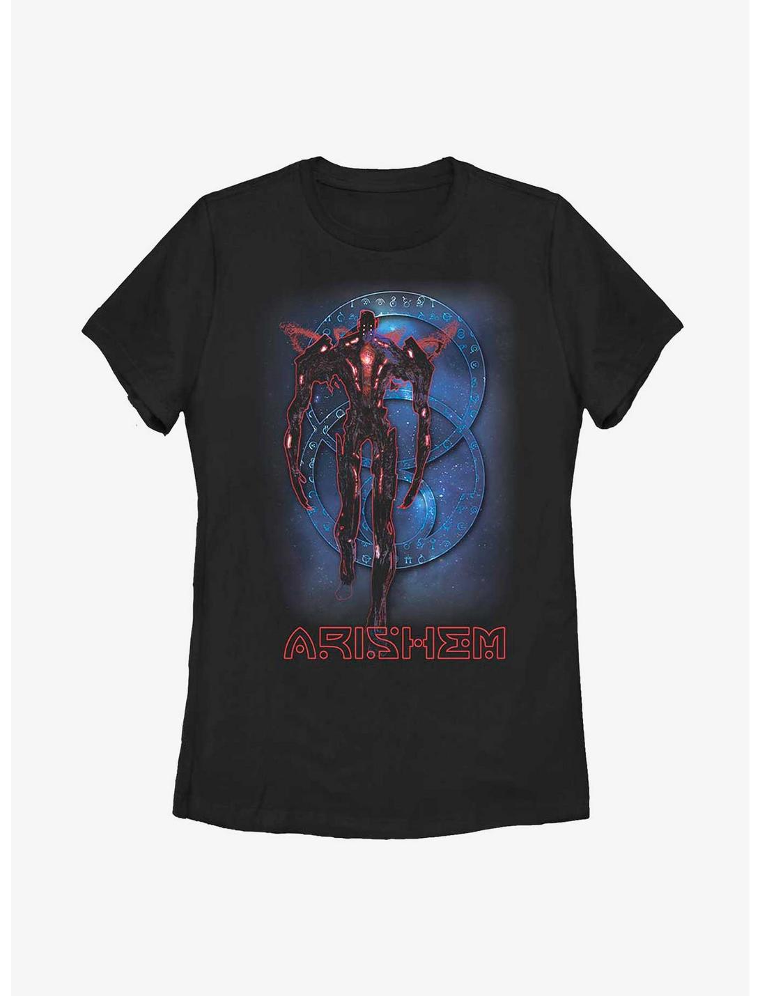 Marvel Eternals Arishem Blueprint Womens T-Shirt, BLACK, hi-res