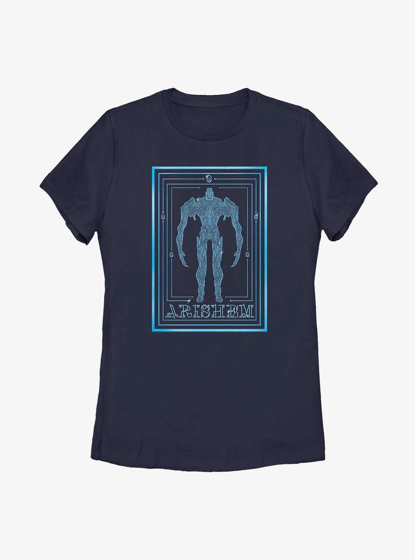 Marvel Eternals Arishem Poster Womens T-Shirt, NAVY, hi-res