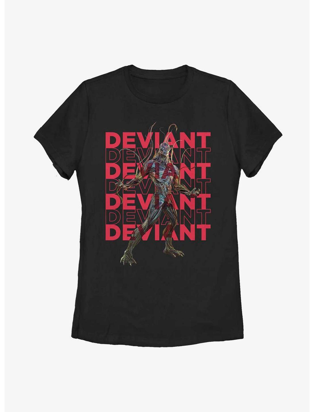 Marvel Eternals Kro Deviant Repeating Womens T-Shirt, BLACK, hi-res