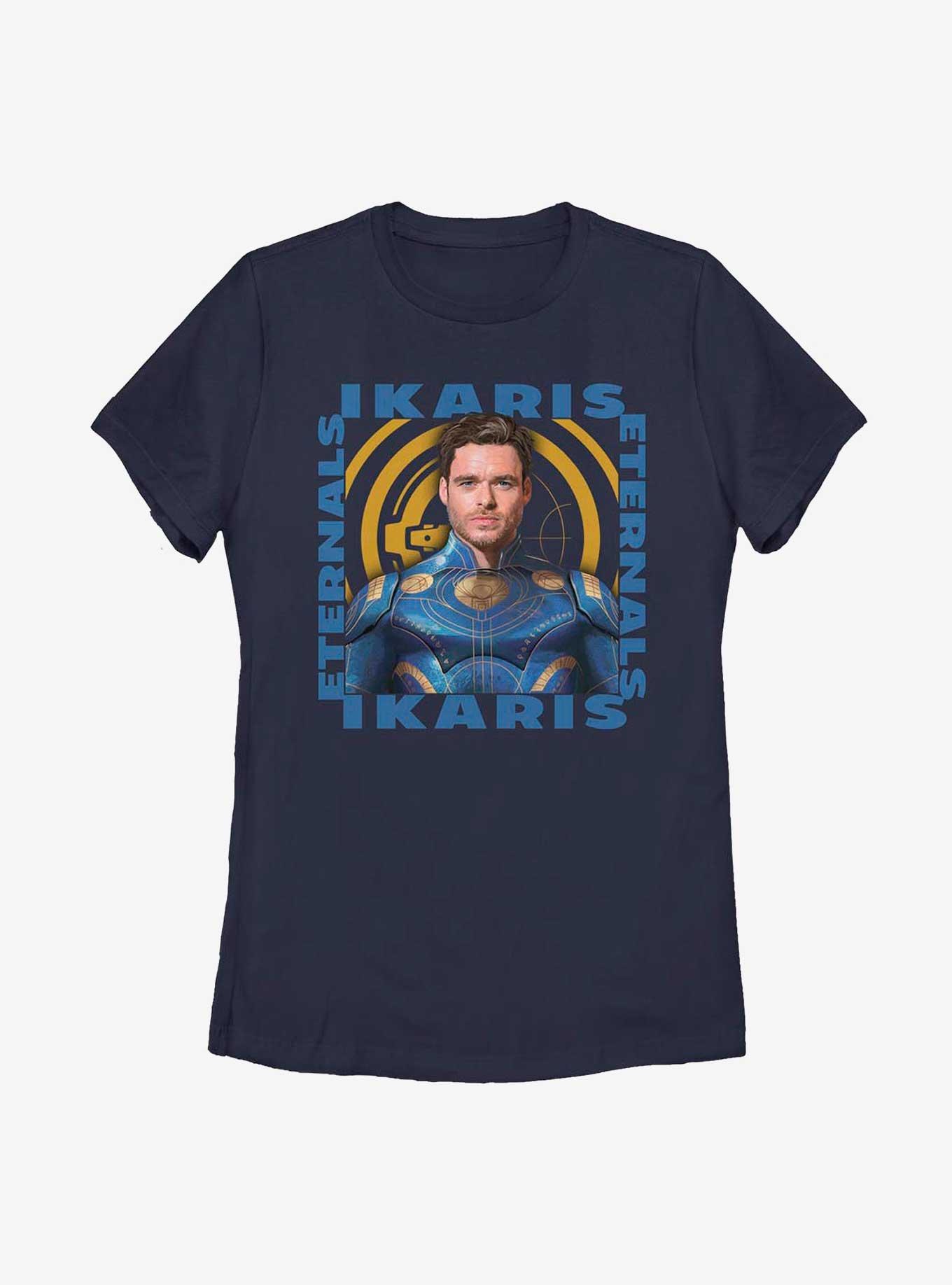 Marvel Eternals Ikaris Hero Box Womens T-Shirt, NAVY, hi-res