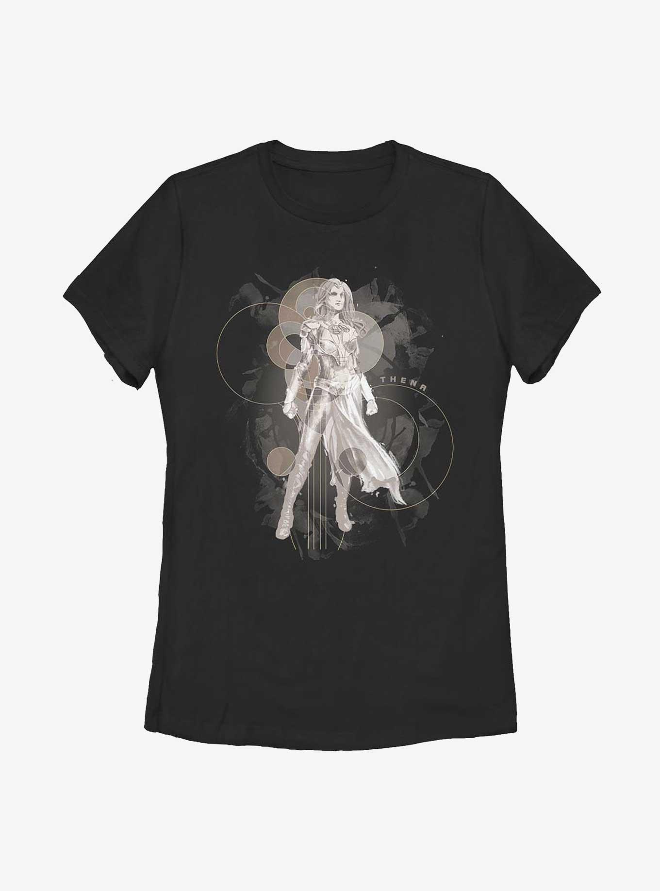 Marvel Eternals Thena Hero Key Art Womens T-Shirt, , hi-res