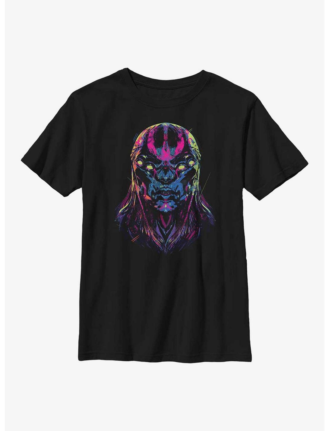 Marvel Eternals Kro Devious Face Youth T-Shirt, BLACK, hi-res