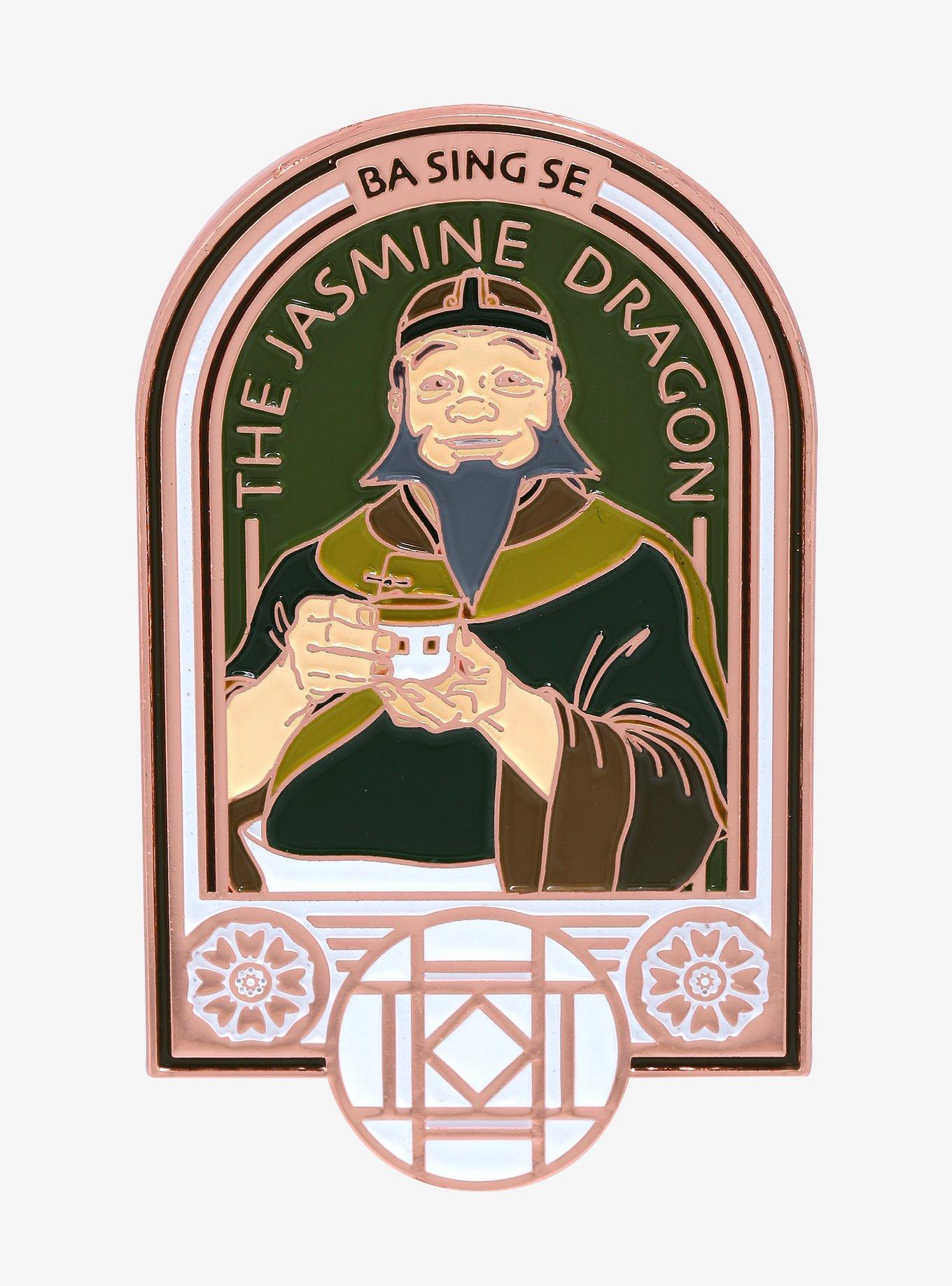 Avatar: The Last Airbender Iroh Jasmine Dragon Enamel Pin - BoxLunch Exclusive , , hi-res