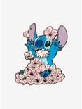 Loungefly Disney Lilo & Stitch with Cherry Blossoms Enamel Pin - BoxLunch Exclusive, , hi-res