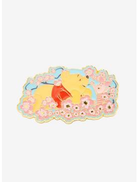Loungefly Disney Winnie the Pooh & Piglet with Cherry Blossoms Enamel Pin - BoxLunch Exclusive, , hi-res