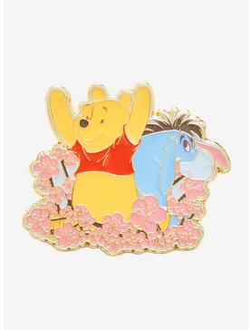 Loungefly Disney Winnie the Pooh & Eeyore Cherry Blossoms Enamel Pin - BoxLunch Exclusive, , hi-res