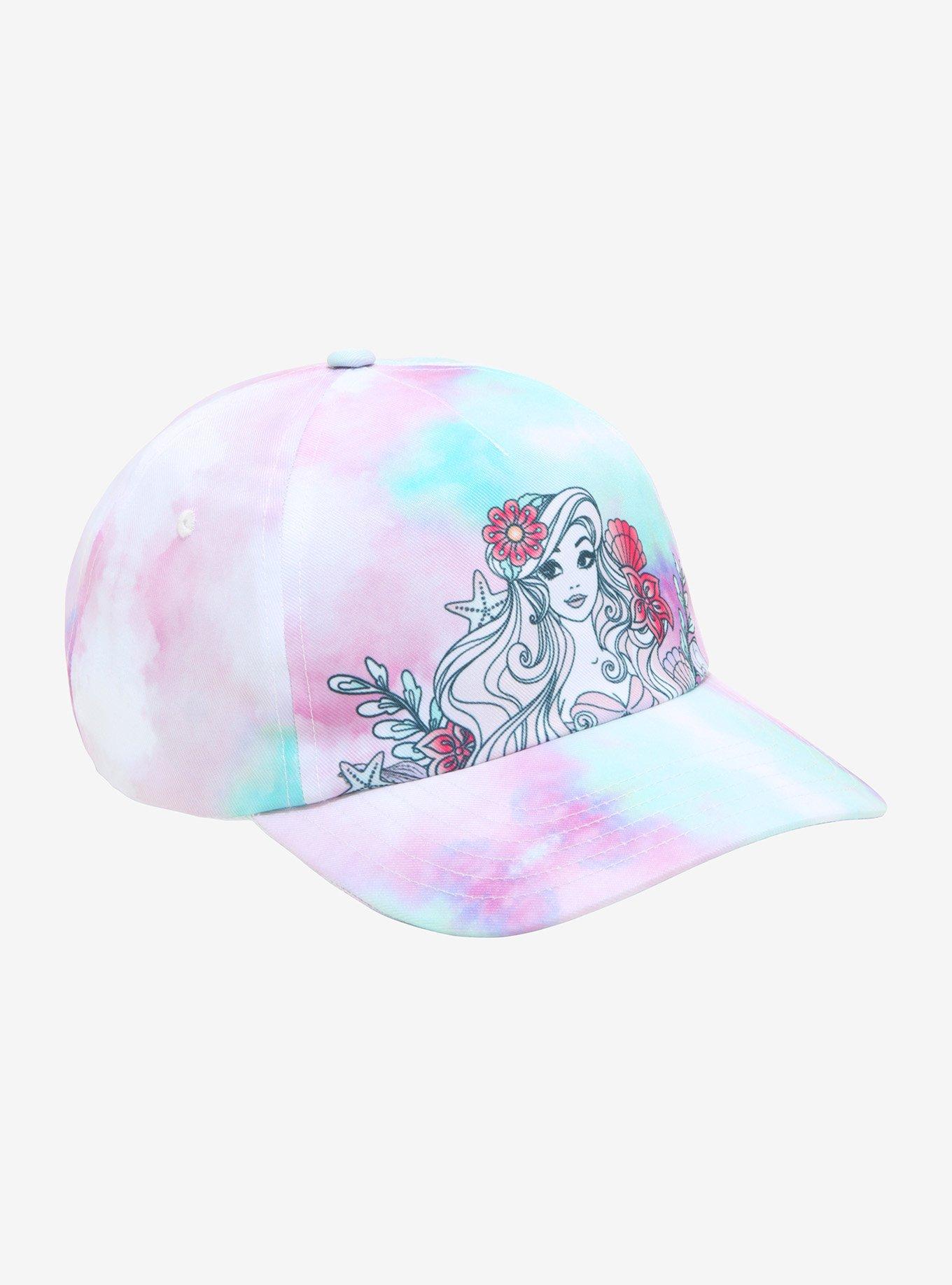 Disney The Little Mermaid Ariel Tie-Dye Dad Cap, , hi-res