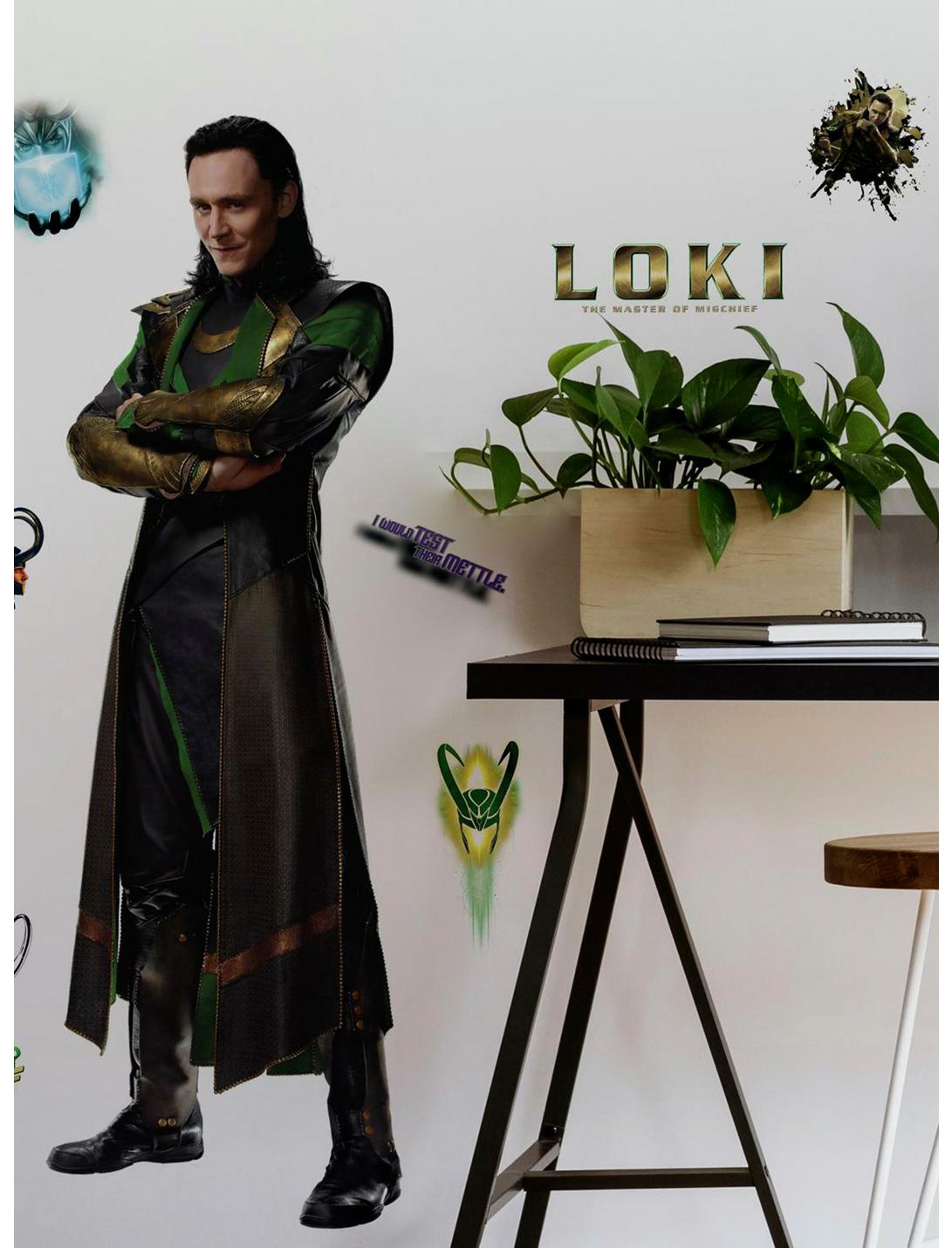 Marvel Loki Peel & Stick Giant Wall Decal, , hi-res