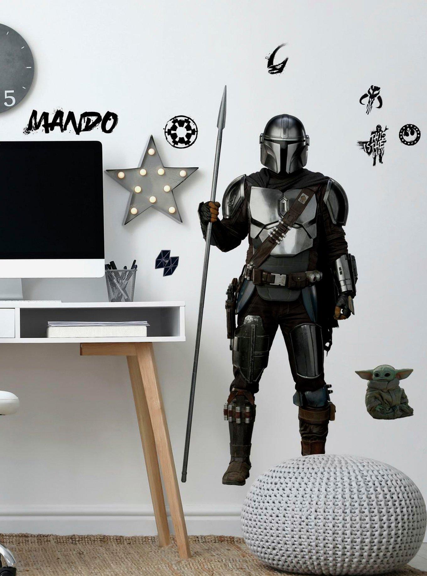 Star Wars The Mandalorian In Beskar Peel & Stick Giant Wall Decal, , hi-res