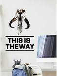 Plus Size Star Wars The Mandalorian This Is The Way Peel & Stick Wall Decals, , hi-res