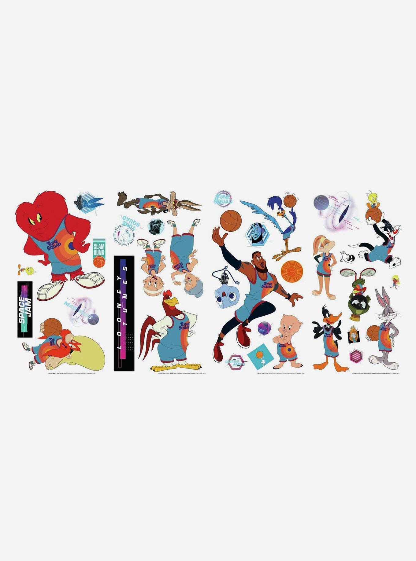 Space Jam Peel & Stick Wall Decals, , hi-res