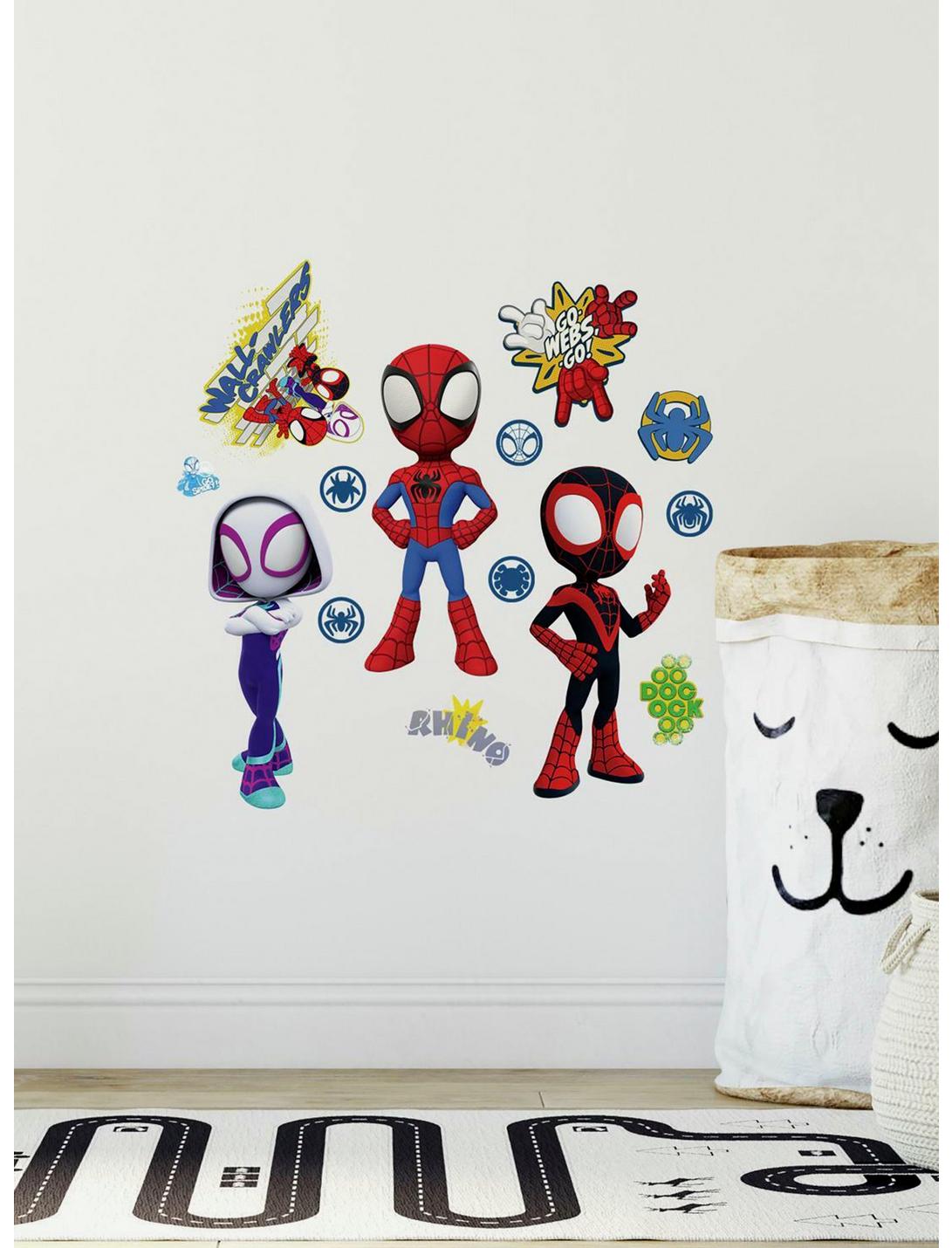 Marvel Spider-Man and Friends Peel & Stick Wall Decals, , hi-res