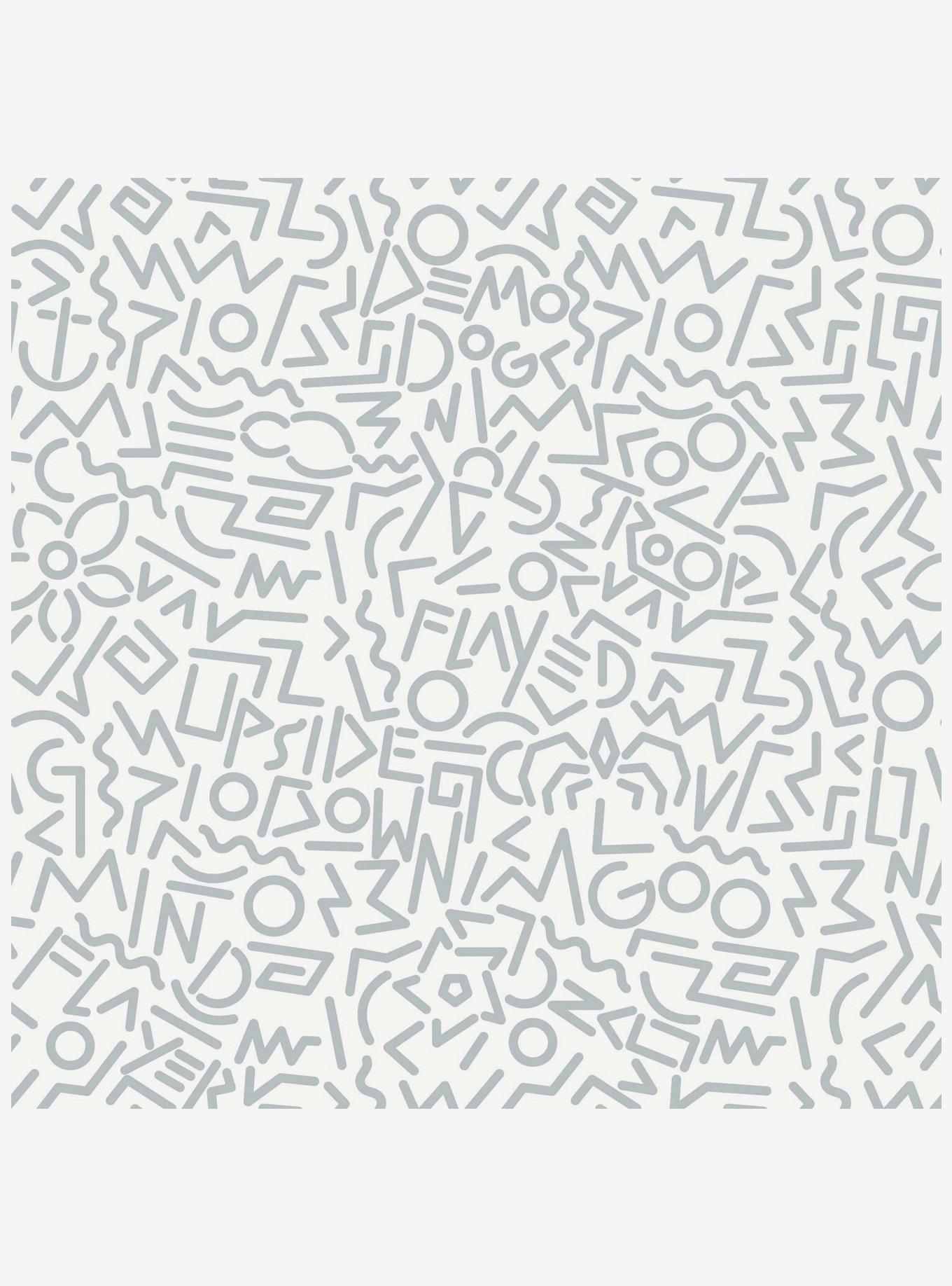 Stranger Things Doodle Peel & Stick Wallpaper, , hi-res