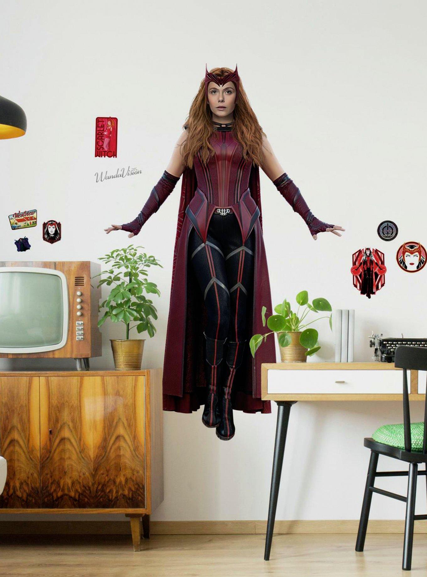 Marvel Wandavision Wanda Peel & Stick Giant Wall Decals, , hi-res