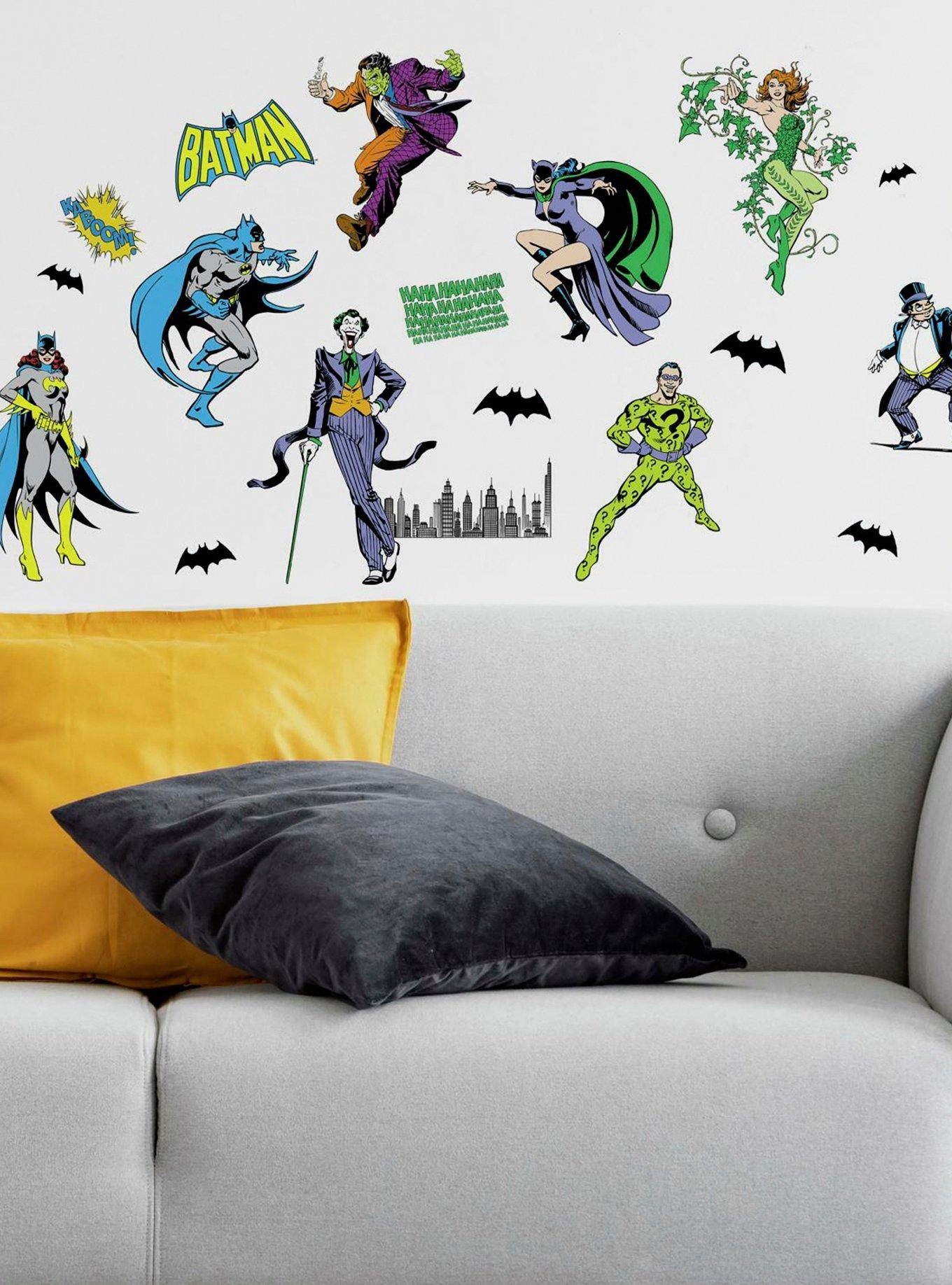 DC Comics Batman Villains Peel & Stick Wall Decals