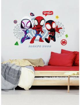 Marvel Spider-Man and Friends Headboard Peel & Stick Giant Wall Decal, , hi-res