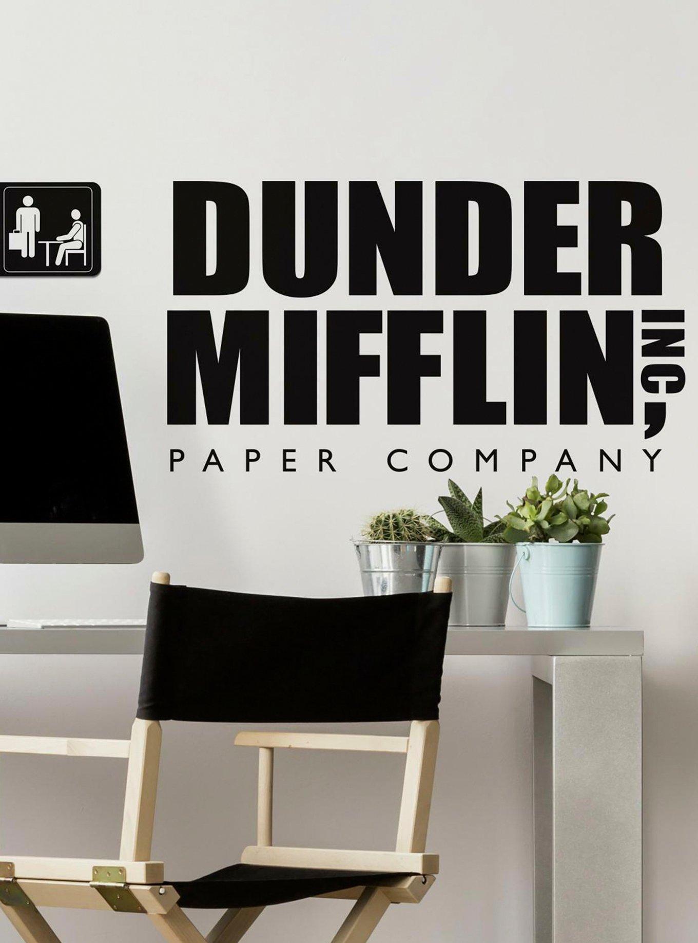 The Office Dunder Mifflin Peel & Stick Giant Wall Decal, , hi-res