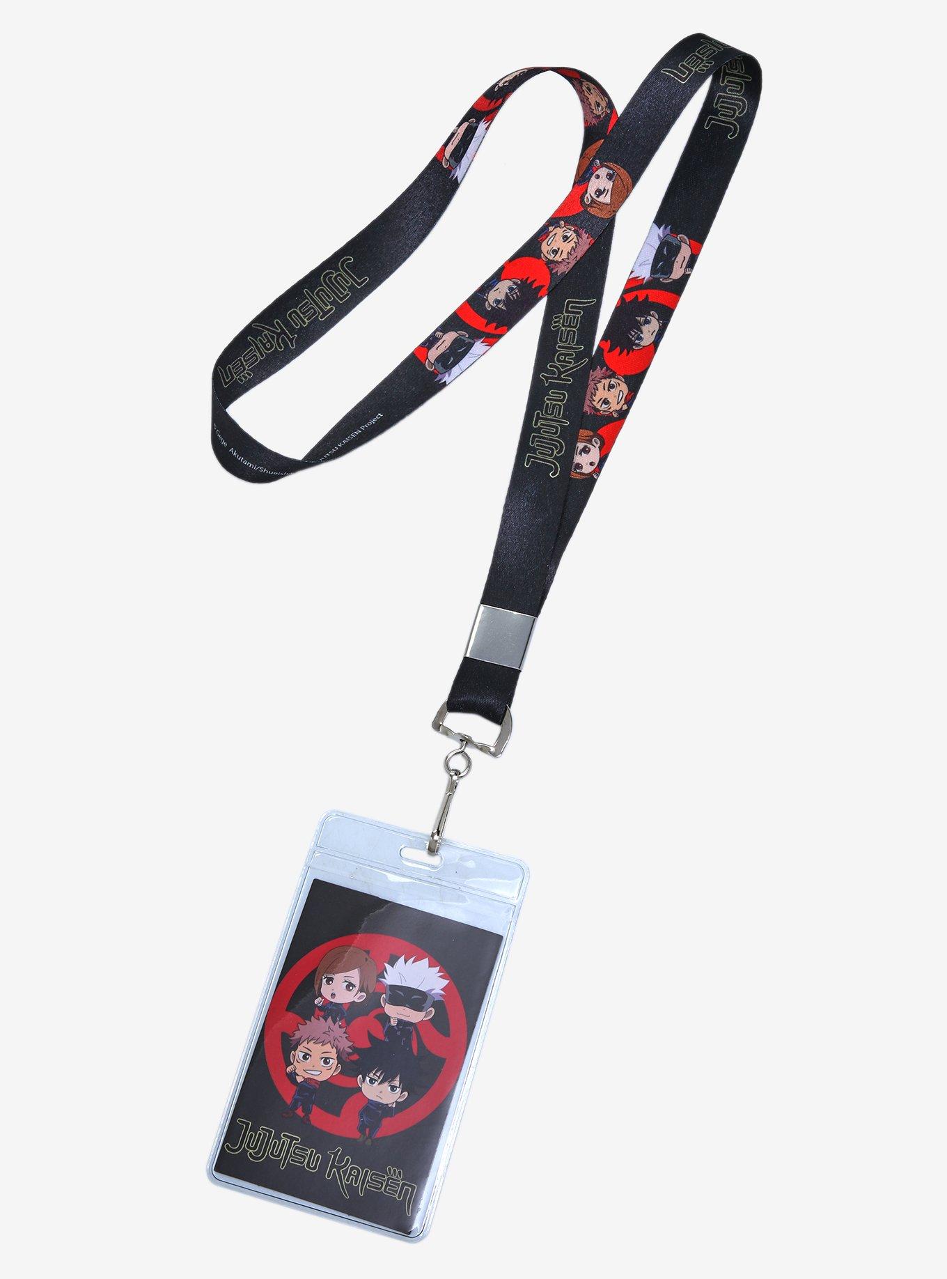 Jujutsu Kaisen Chibi Jujutsu Sorcerers Lanyard - BoxLunch Exclusive, , hi-res