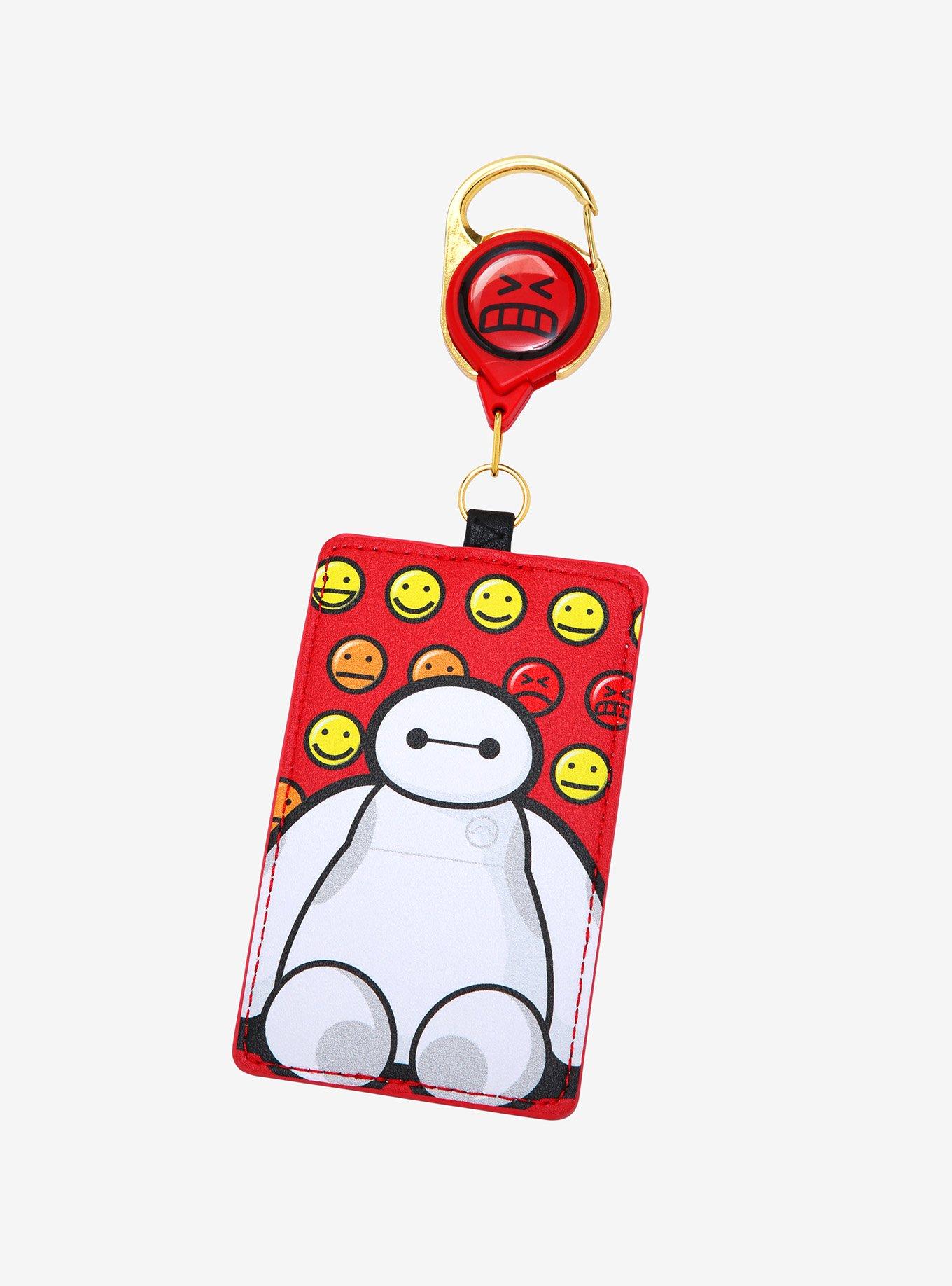 Loungefly Big Hero 6 Baymax Pain Scale Retractable Lanyard - BoxLunch Exclusive, , hi-res