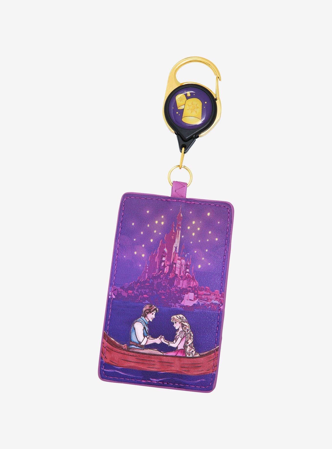 Loungefly Disney Cats Ensemble Cardholder Retractable Lanyard ID Holder