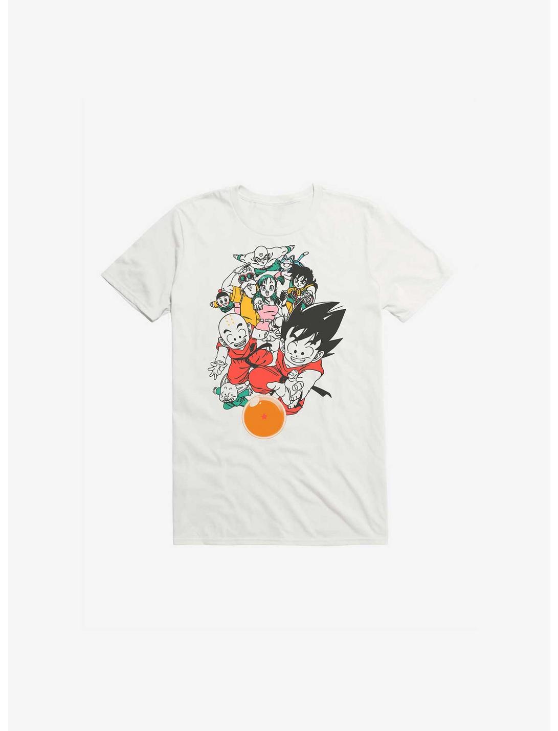 Dragon Ball Group Shot T-Shirt, WHITE, hi-res