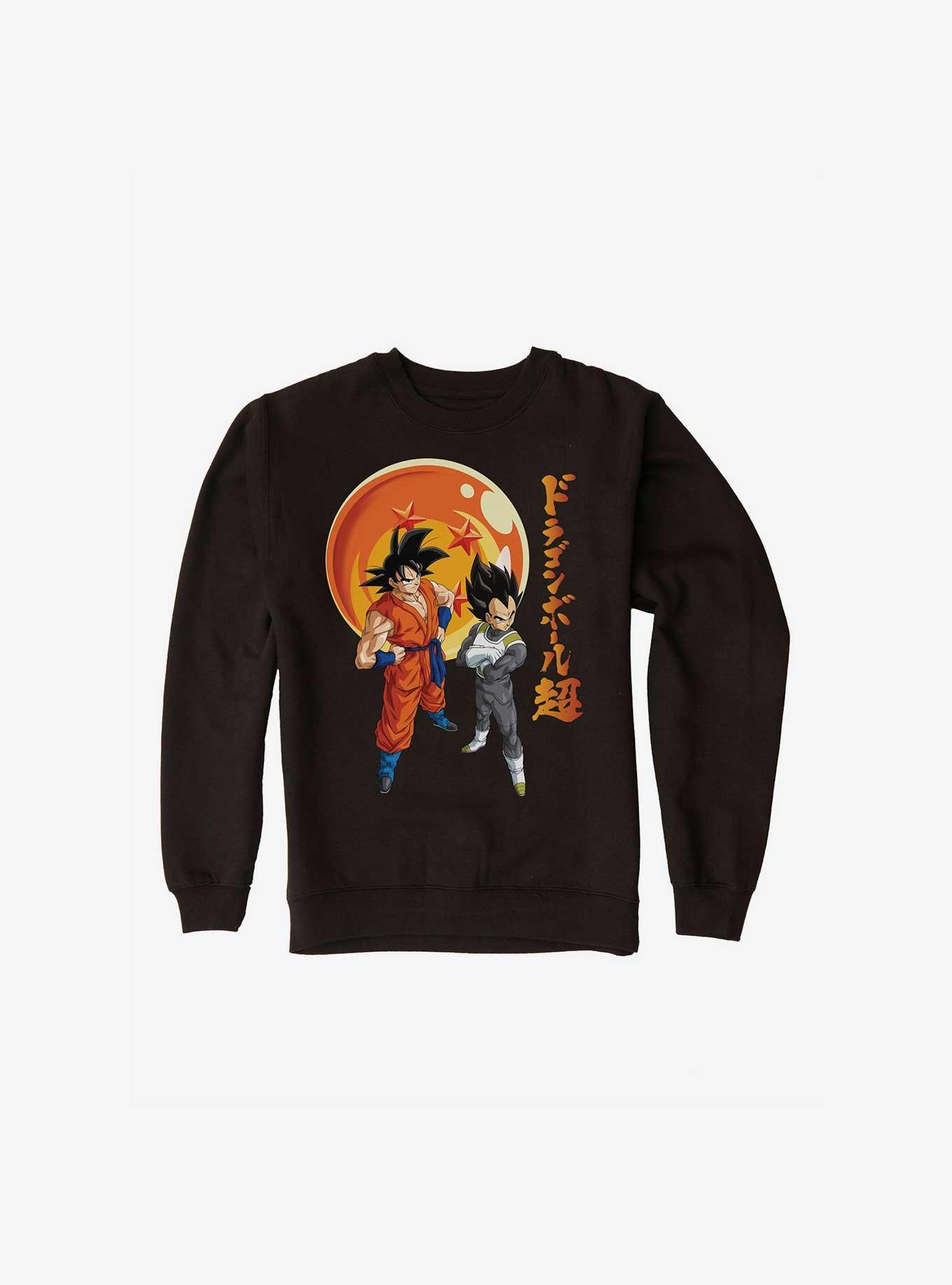 Dragon Ball Super Goku & Vegeta Sweatshirt, BLACK, hi-res